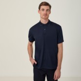 Men's Cool Plus Classic Polo - Black 