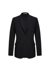 Women's Sienna One Button Jacket - Black 