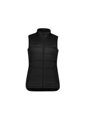 Women's Puffer Vest - Black 